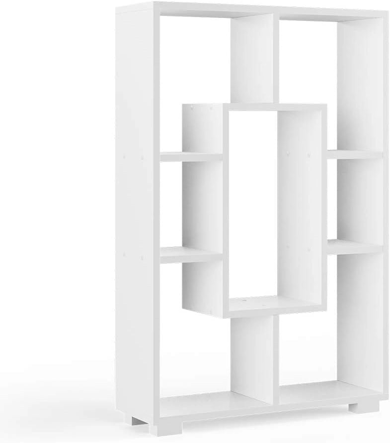 Scaffale Domus, Bianco, 60.2 x 90 cm 7 scomparti, utilizzabile per una suddivisione flessibile degli spazi e per la conservazione