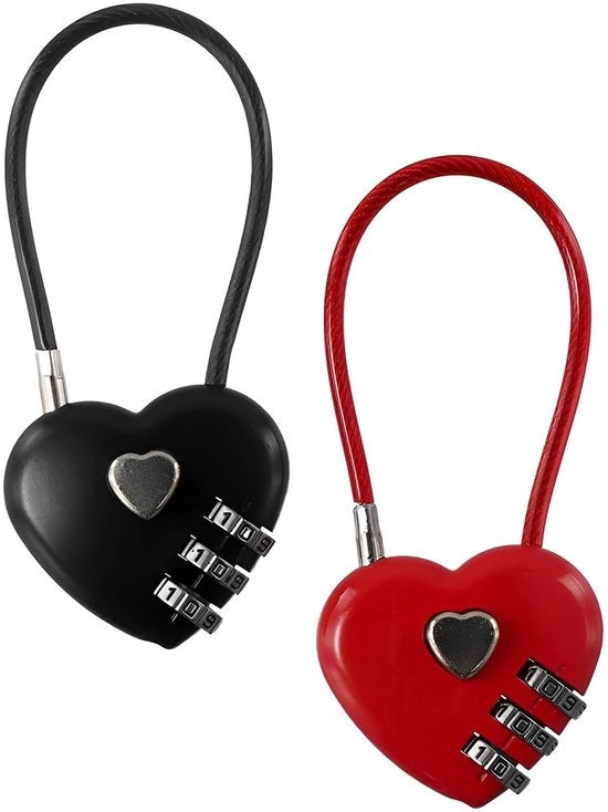 Due padlock a cifre, slot per valigia a 3 cifre, piccolo chiusura a combinazione, per valigie, armadietti per bagagli, palestra, scatole di archiviazione