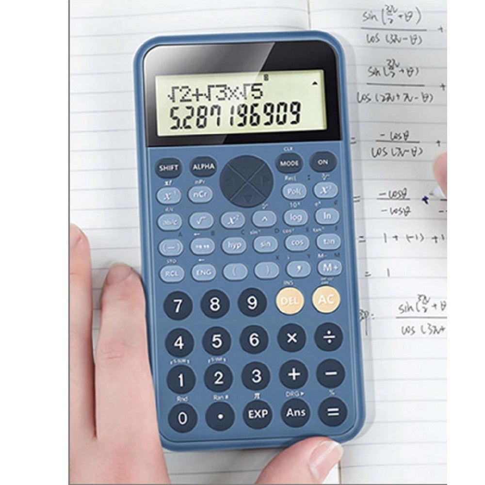Trade Shop - Calcolatrice Scientifica 240 Metodi Di Calcolo Uffici Scuola A 12 Cifre Pn-2891 -