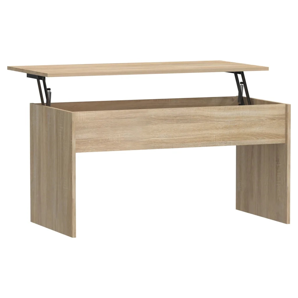 Tavolino Rovere Sonoma 102x50,5x52,5 cm in Legno Multistrato 809632
