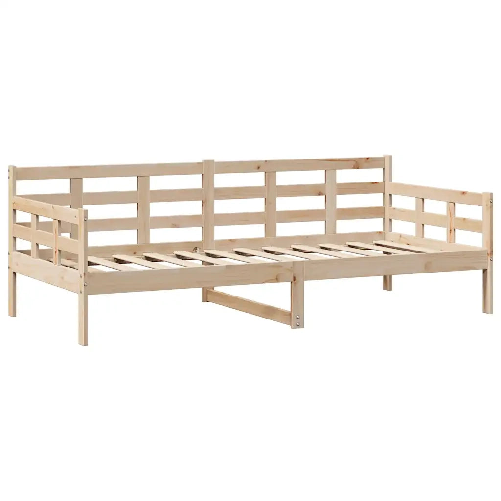Dormeuse con Cassetti 80x200 cm in Legno Massello di Pino