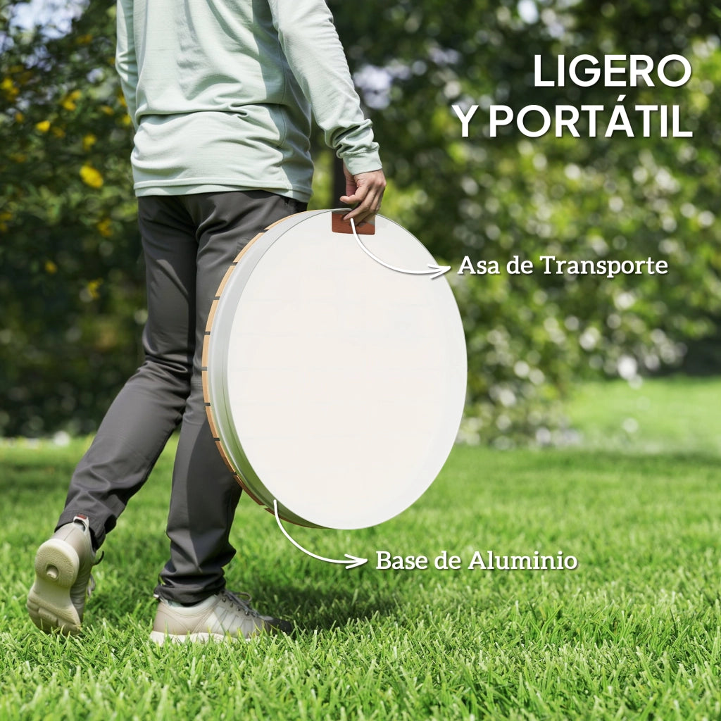Doccia a Pioggia a Soffitto Tonda ¨C zephmum ¨C Alluminio Antiruggine ?70.5 cm