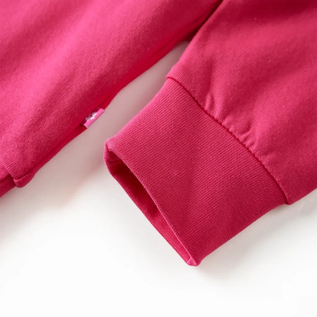 Felpa per Bambini Rosa Brillante 92 13604