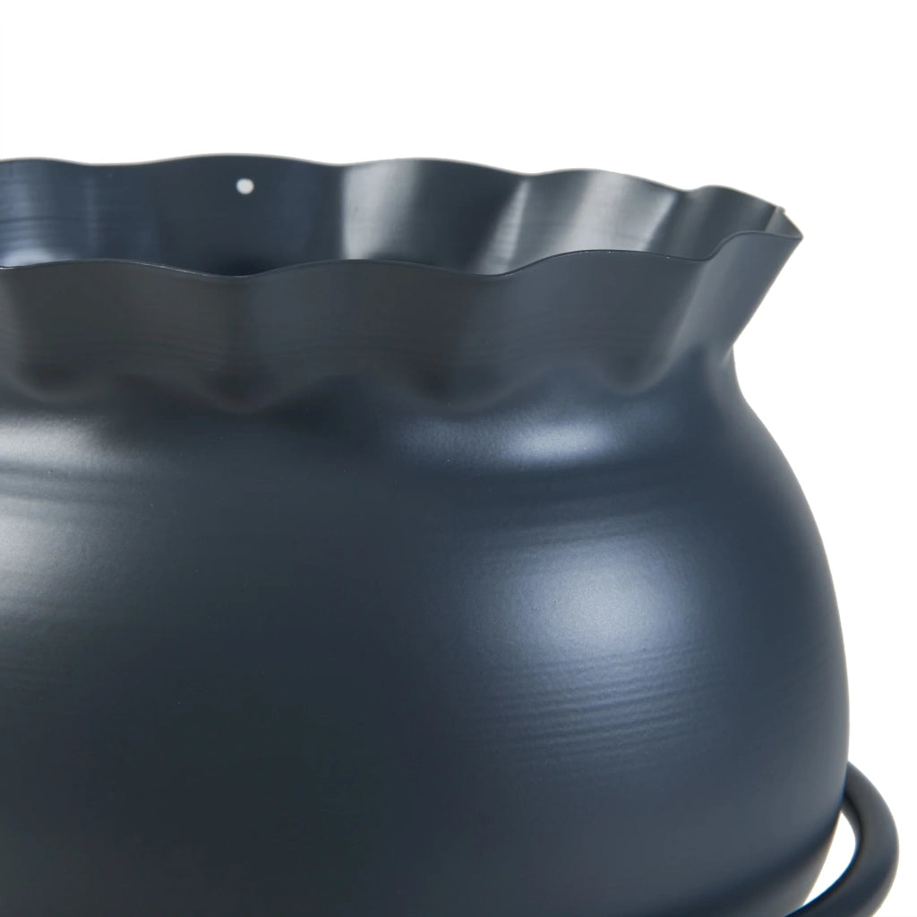 Supporto per piante da esterno 38 x 24 cm nero 03_0010353