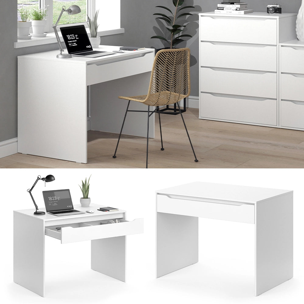 Vicco Scrivania Bianco 100 x 65 cm