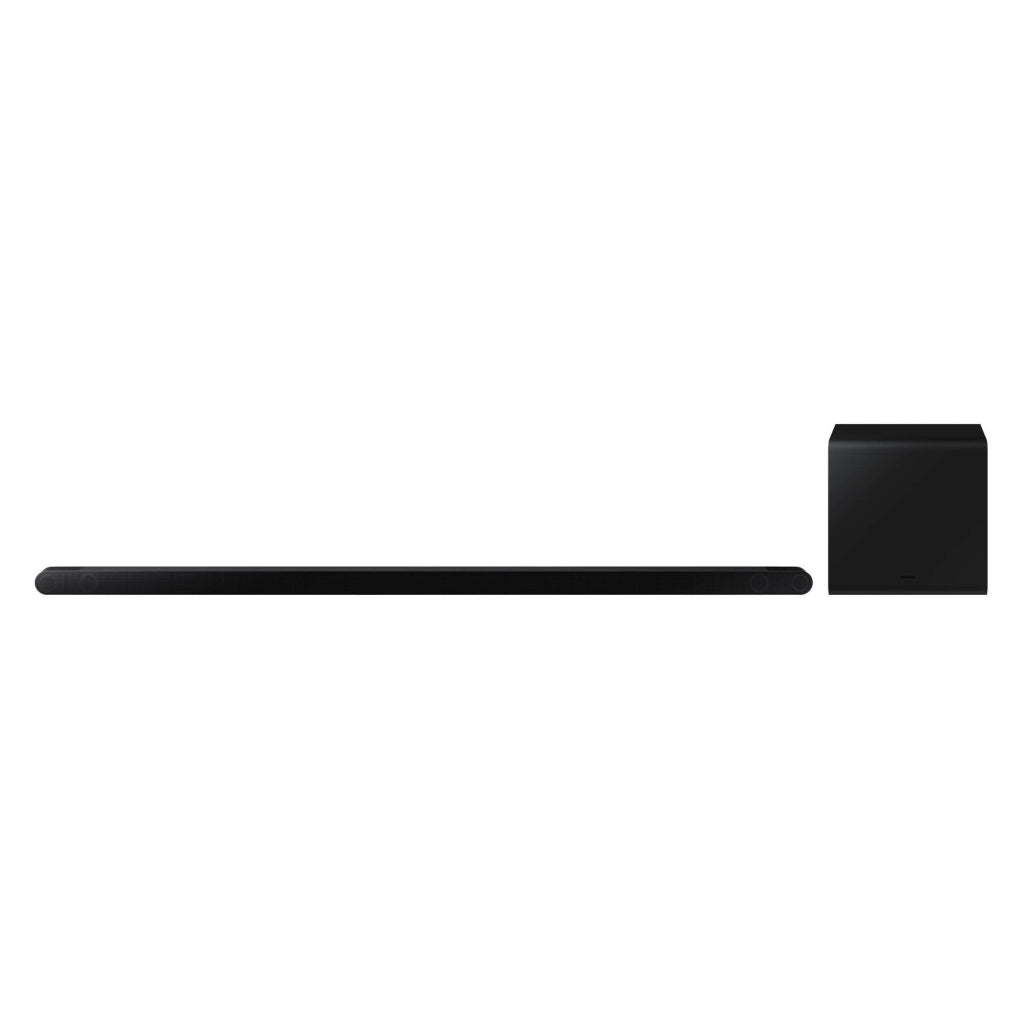 Samsung soundbar hw-s800d/zf serie s, 10 speaker, wireless dolby atmos, audio a 3.1.2 canali, q-simphony, alexa integrato e compatibile con google assistant, titan black 2024