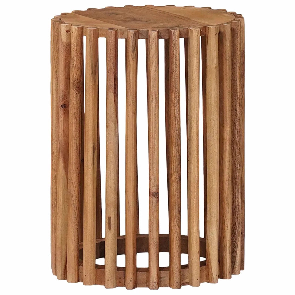 Set di Tavolini Fatti a Mano 2 pcs Marrone Teak 40 x 40 x 45 cm