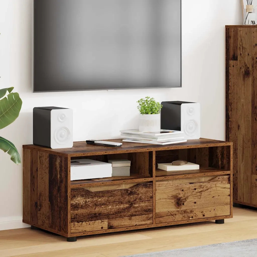 Mobile TV-Credenza per TV-Console TV Legno vecchio 100 x 48 x 43 cm Legno multistrato