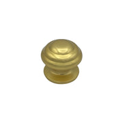 Pomolo fisso per porta SAGUATTI 178/80BB in alluminio oro lucido
