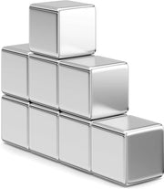 8 pezzi di magneti neodymium extra forti per frigoriferi 10 mm * 10 mm * 10 mm per frigoriferi, lavagne magnetiche, whiteboards (MC733)