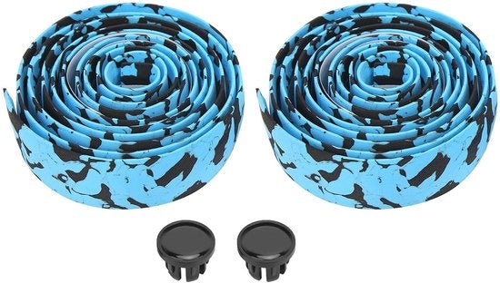Manubrio Antigrippaggio - Assorbimento Shock - Resistente alla Transpirazione - Spugna Spessa - Adatto per Biciclette - Migliora il Comfort - Manubri Antigrippaggio