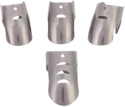 Protezione delle Dita - Set a 4 pezzi in Acciaio Inossidabile - Grande/Piccola Taglia - Protezione delle Dita - Utensili da Cucina - Prevenzione delle Ferite