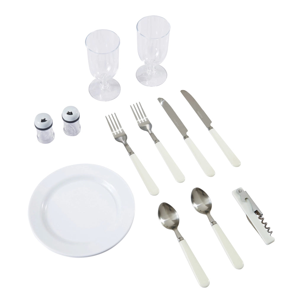 Cestino da Picnic Lumparland per 2 Persone 40 x 28 x 20 cm casa.pro
