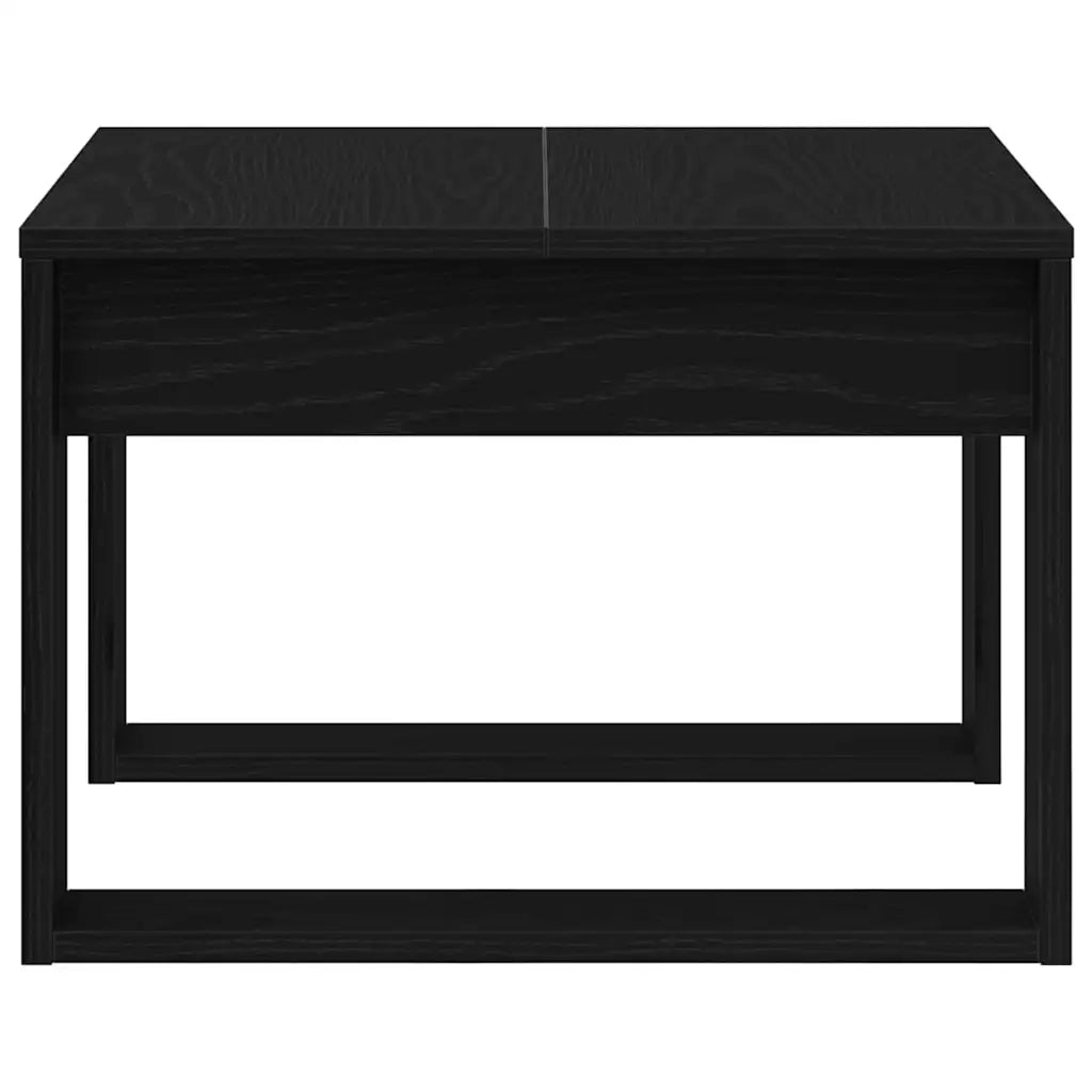 Tavolino da salotto Rovere Nero 50 x 50 x 35 cm 862679