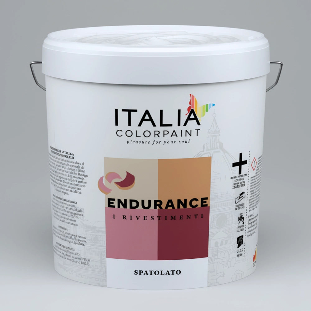 Rivestimento spatolato acrilsilossanico medio per facciate esterne *** formato 8 kg, confezione 1