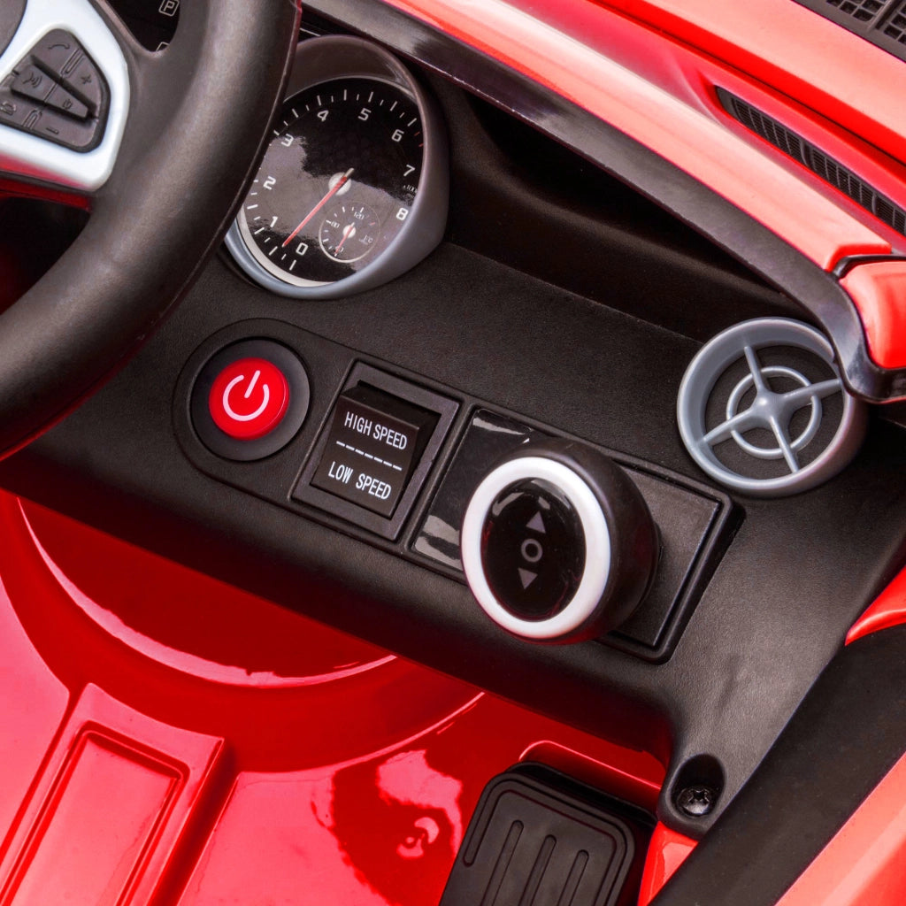 Automobile elettrica per bambini Mercedes SLC 300 ¨C zephmum ¨C 12V, telecomando, rosso