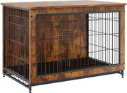 Recinzione per cani - 98x65x68 cm - Stile arredamento con ciotola e cuscino