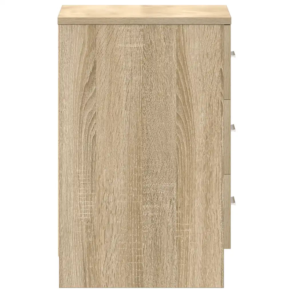 Comodino | Armadio da Notte | Mobiletto da notte Rovere Sonoma 38x35x56 cm in Legno Multistrato