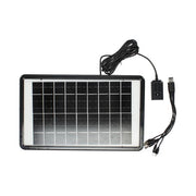 Trade Shop - Pannello Solare Caricabatterie Usb 5v 1,6a Ricarica Rapida Smartphone 8w Zo-710kc -
