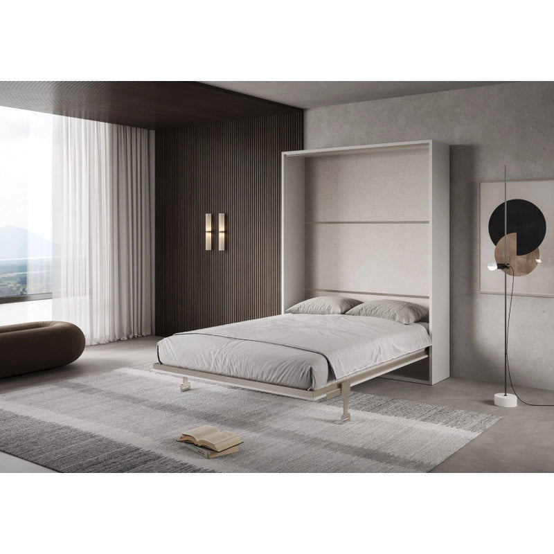 Letto matrimoniale a scomparsa 160 Versia - Bianco