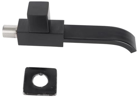 Montaggio a muro per bagno con maniglia in ottone - rubinetto da lavabo per acqua fredda G1/2.