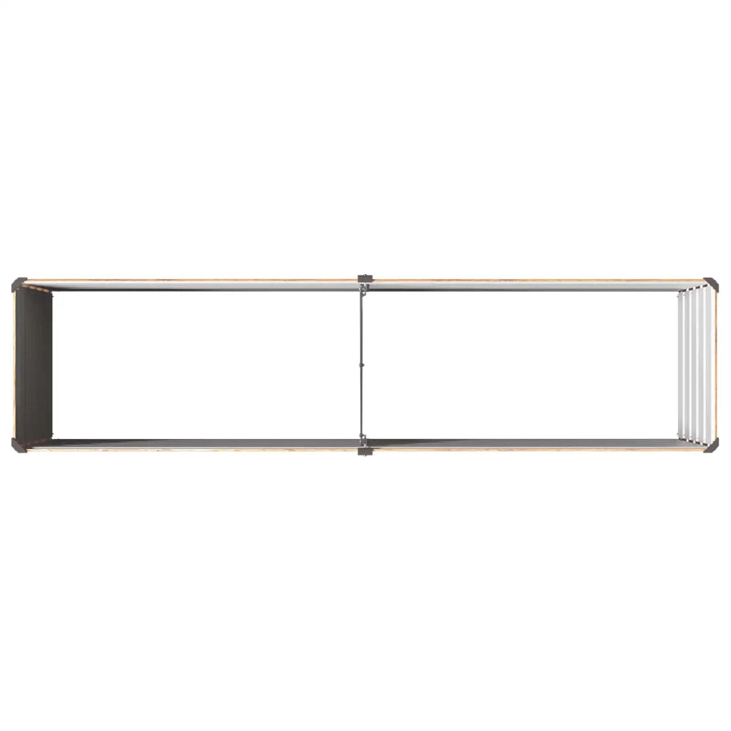 Letto rialzato da giardino Marrone legno 160 x 40 x 55 cm 8006240
