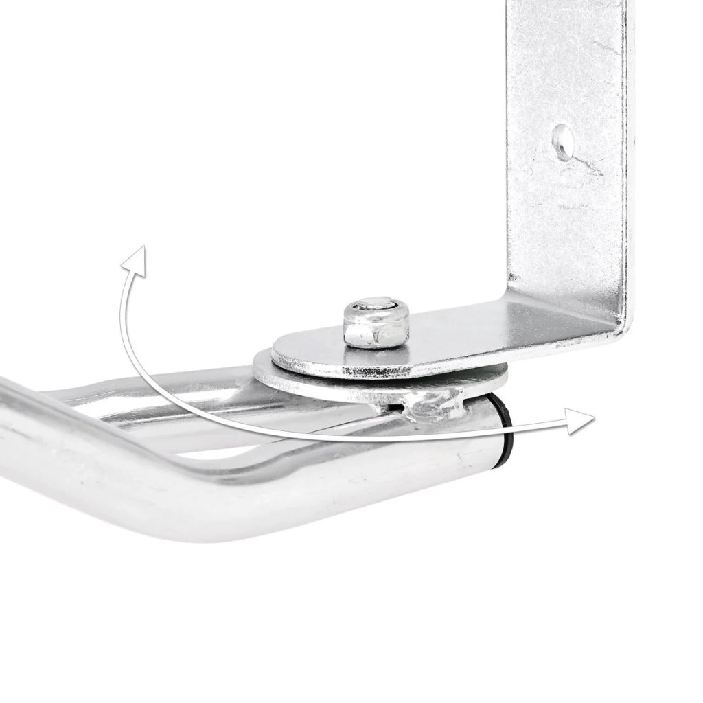 Pratico sistema di portabiciclette basculante da garage 3413001