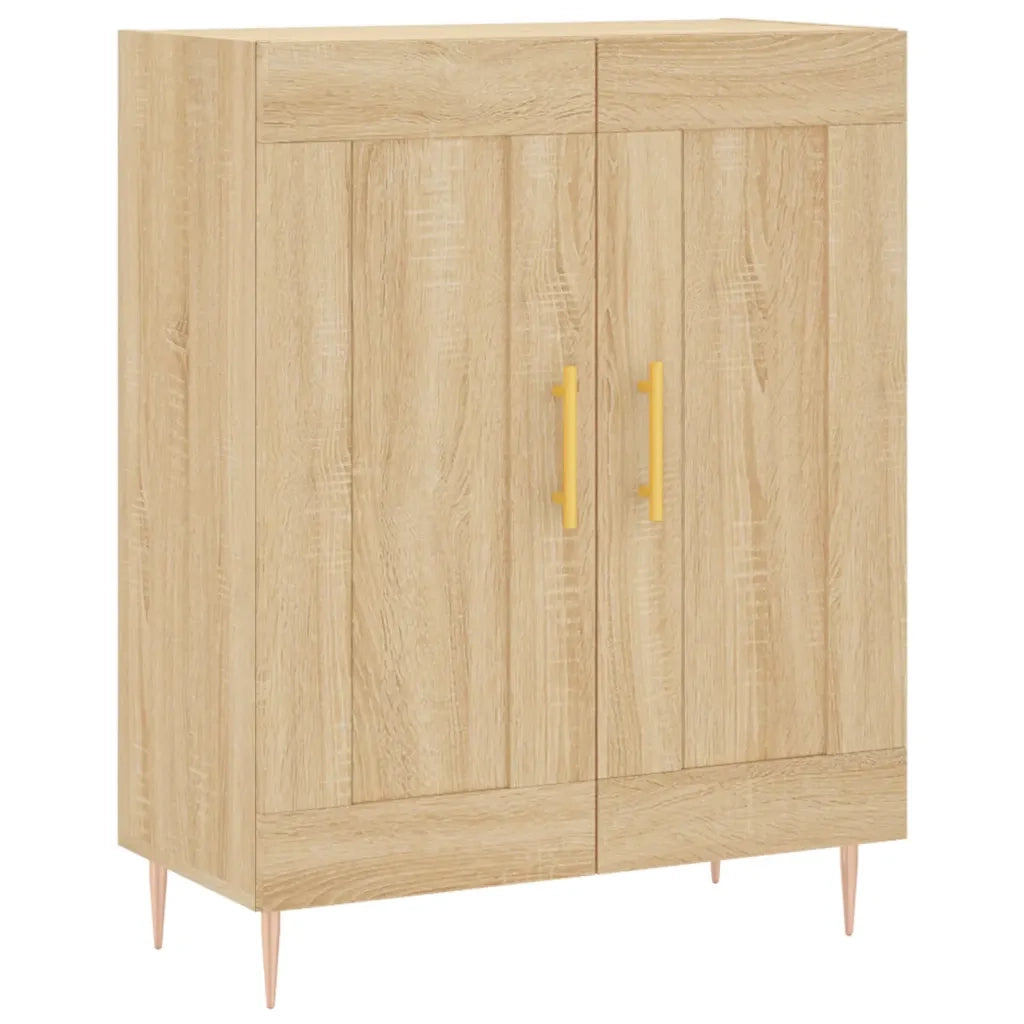 Credenza | Madia | Buffet da pranzo | Armadio da pranzo Rovere Sonoma 69,5x34x180 cm in Legno Multistrato