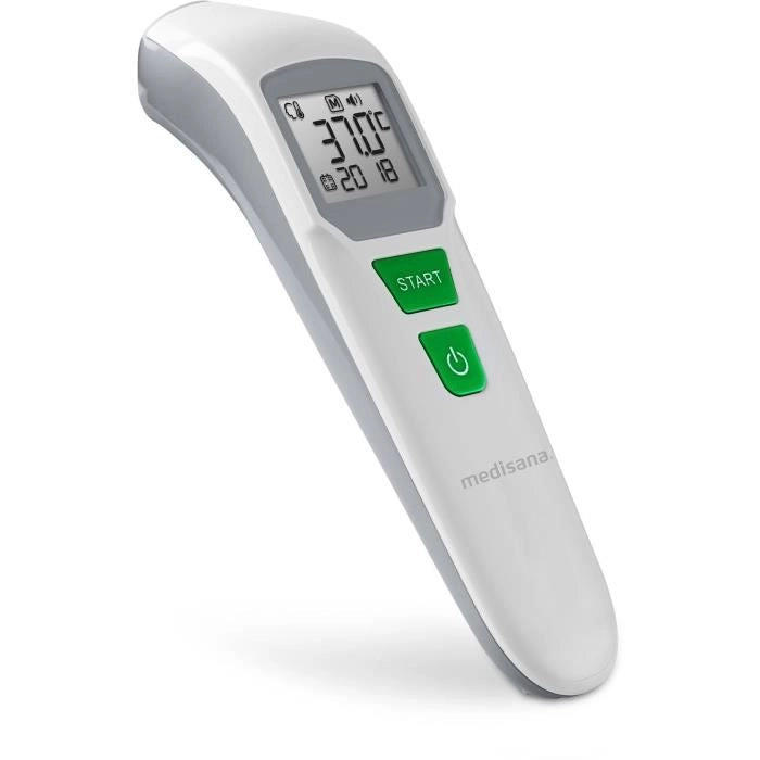 Termometro - MEDISANA - TM 760 - Senza contatto - Misurazione precisa Mirino LED - Segnale acustico - Memorie - Dispositivo medico certificato