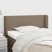 Testiera ad Orecchio Tortora 93x16x78/88 cm in Tessuto 3118614