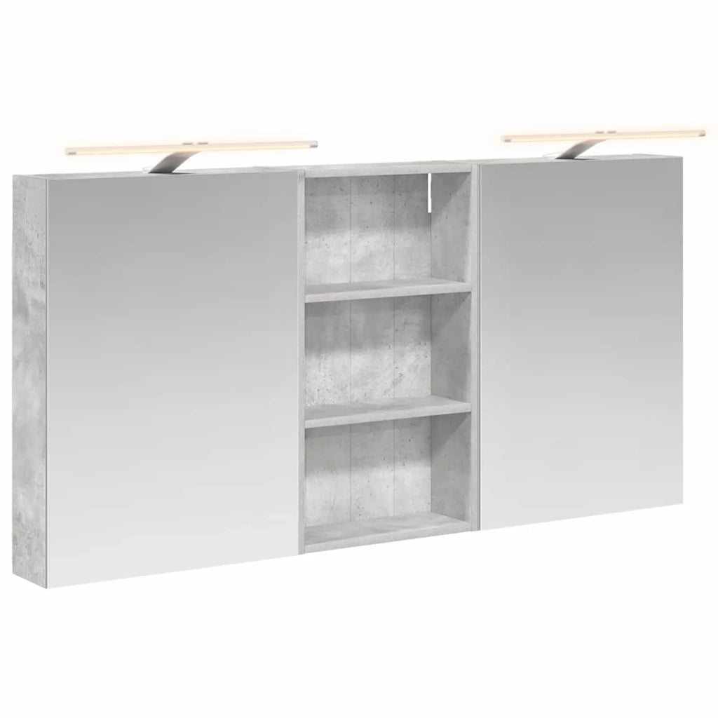 Set di Armadi da Bagno | Armadio da bagno con lo scaffale 3 pz 140 x 14,5 x 70 cm