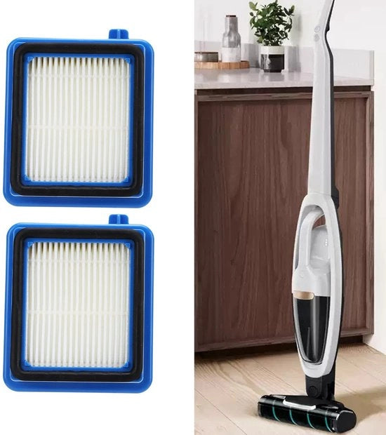 Set di Filtri per Aspirapolvere da 2 pezzi - Filtro di Ricambio per Aspirapolvere - Compatibile con Q6/Q7/Q8 - Installazione Facile - Materiale Premium - Verricchiatura Regolare