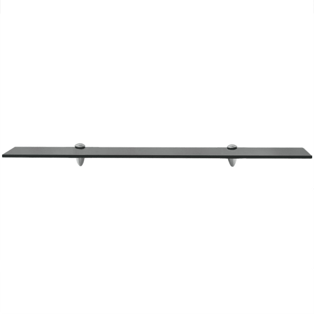 Mensole Galleggianti 2 pz in Vetro 80x10 cm 8 mm cod mxl 33398