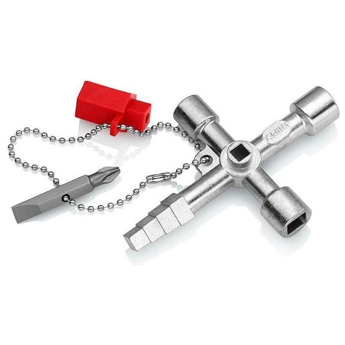 Knipex 00 11 04 chiave di armadietti di controllo e utilità