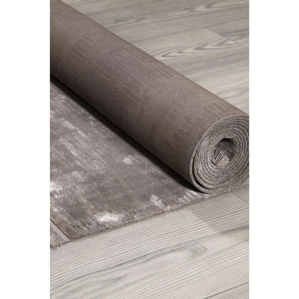 Tappeto antiscivolo vintage bambù 120x180 colore grigio