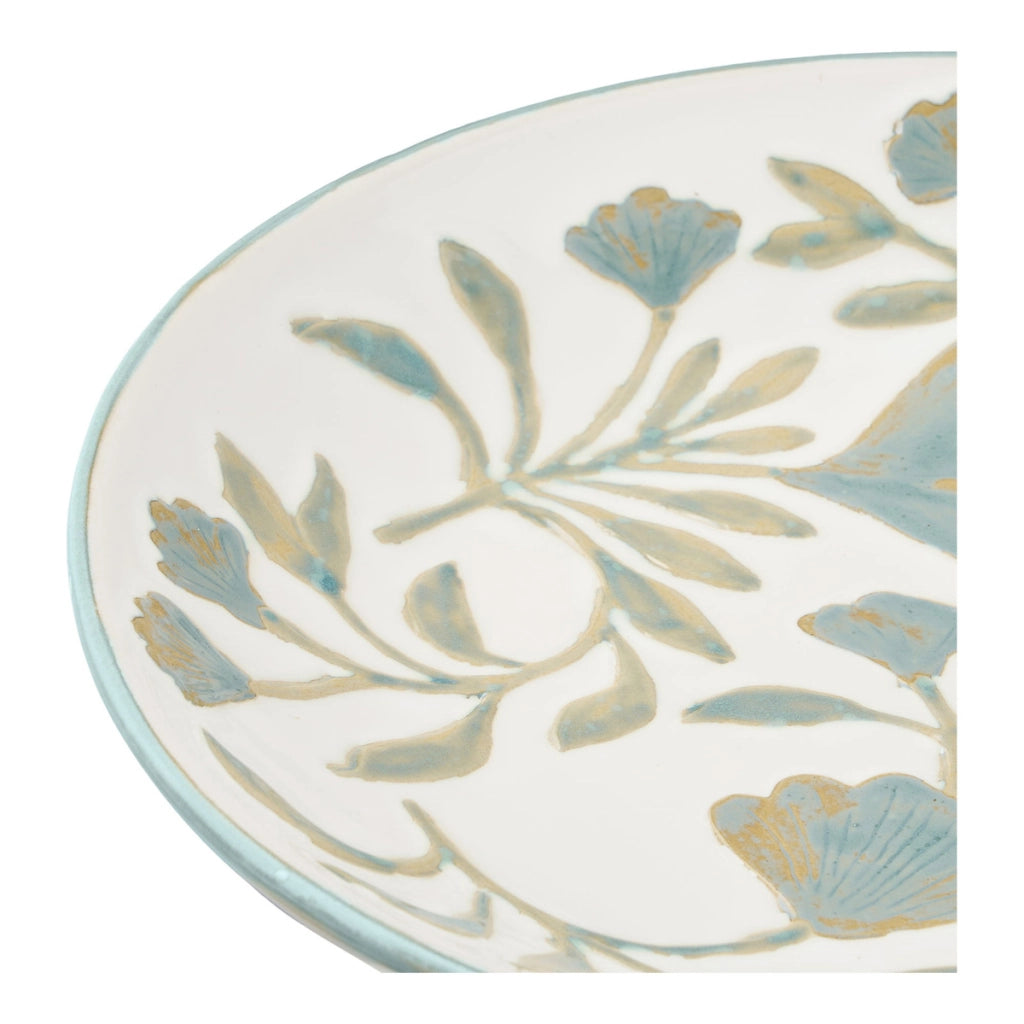 Vassoio Tray, Bianco, Ceramica, 35,5x35,5x5 cm