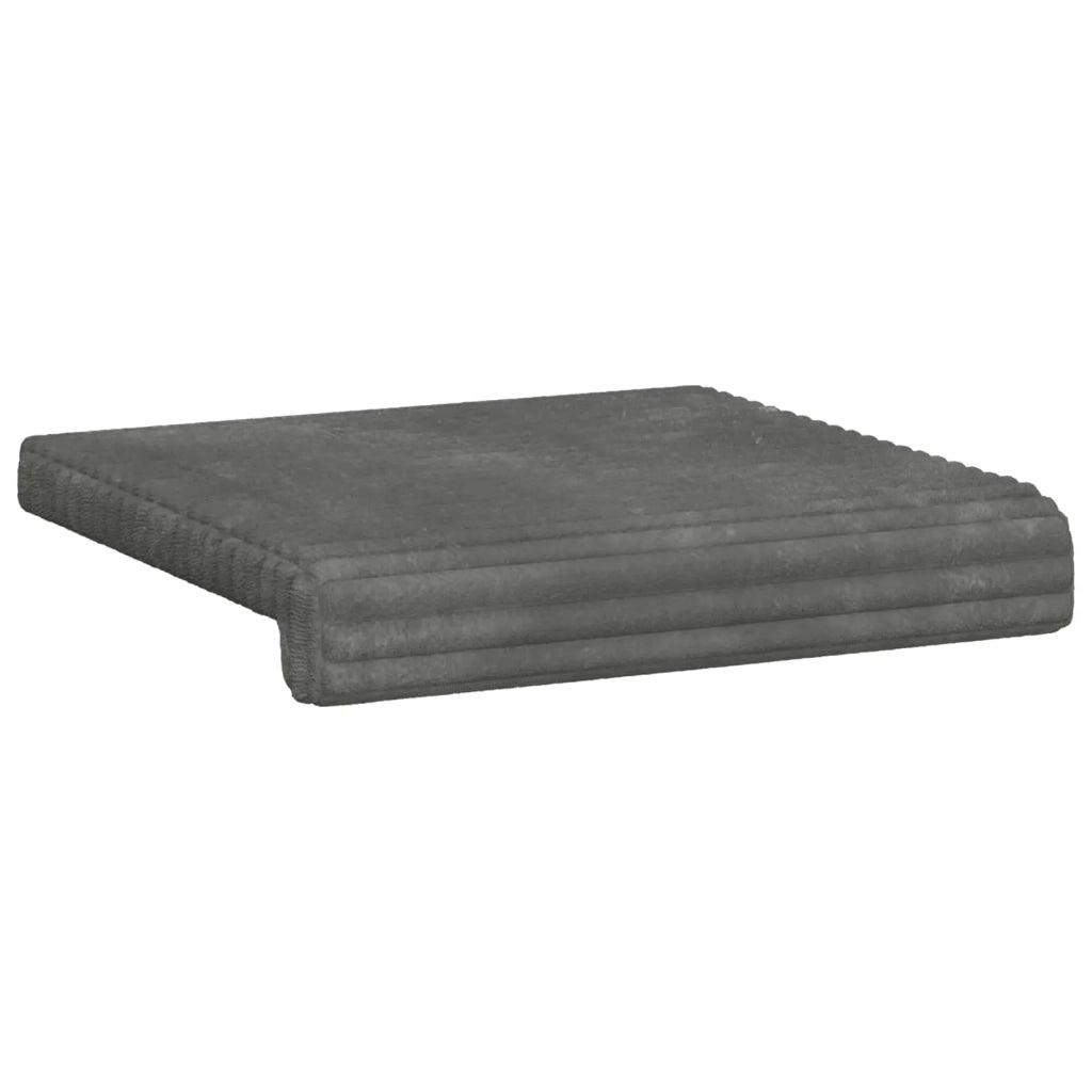 Cuscino per panchina 2 pcs Corduroy Morbido Grigio Chiaro 42043065