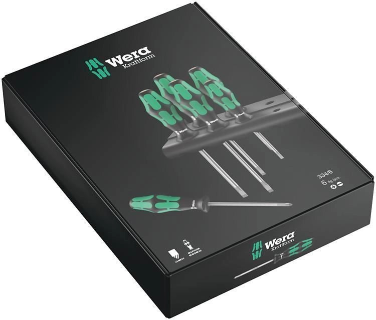 Wera 334/6 Kraftform Set
