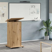 Podio Rovere artigianale 55 x 55 x 107 cm Legno multistrato 862298