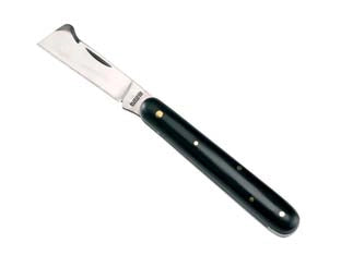 COLTELLO DA INNESTO IN ACCIAIO AL CARBONIO CON MANICO IN PLASTICA  cm.17  32015    AUSONIA