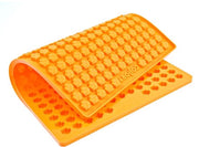 Forme di biscotti per cani in forma a chiave, dolcetti in forma a chiave, forma per biscotti in silicone, resistente al calore, sicuro per l'alimentazione e privo di BPA (Mini chiavi (1,5 cm), arancione)