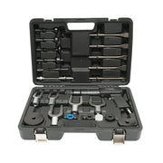 Set martello pneumatico con scalpelli e accessori – 25 pezzi (6–8 bar) Breckner Germany