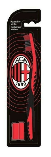 SPAZZOLINO AC MILAN CON SETOLE MEDIE