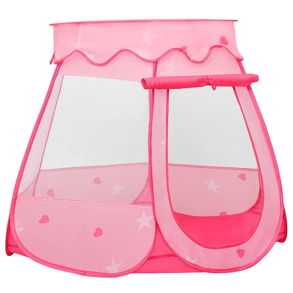 Tenda da Gioco per Bambini Rosa con 250 Palline 102x102x82 cm 3107724