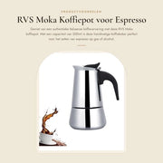 Caffettiera a stantuffo in acciaio inox - 200ml