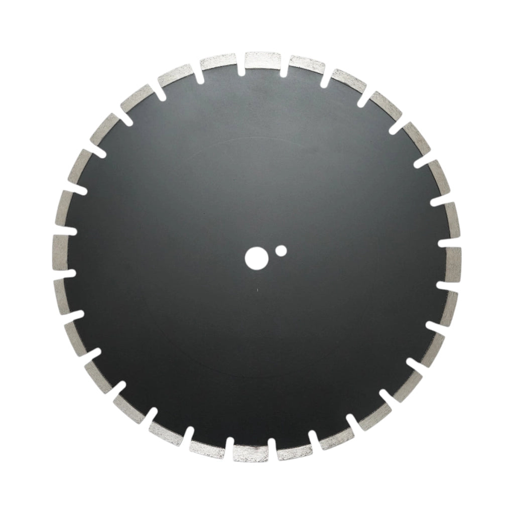 Disco diamantato segmentato 450x25,4 mm, segmento B40 12 mm per asfalto-calcestruzzo, mattoni, massetto Breckner Germany