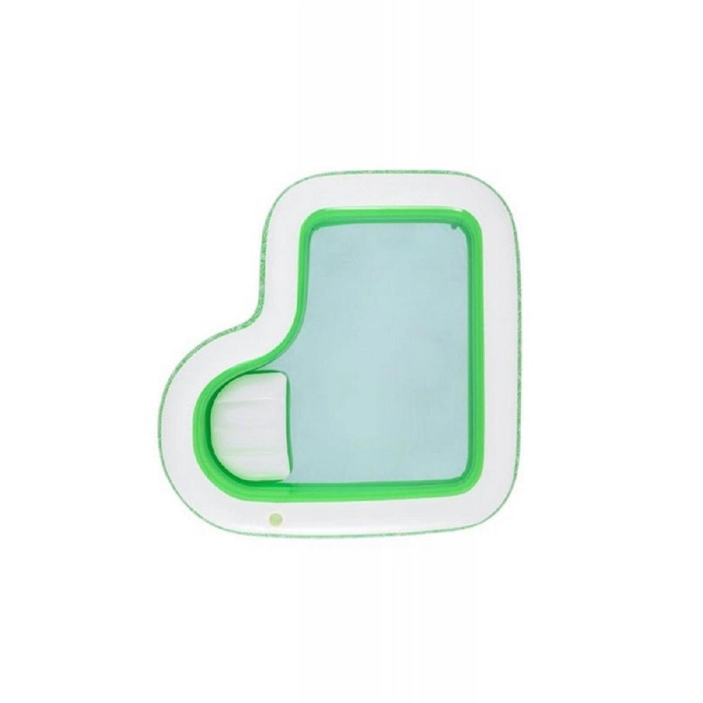 Trade Shop - Piscina Gonfiabile Per Famiglie Con Sedile Tropical Paradise 231x231x51 Cm 54336 -