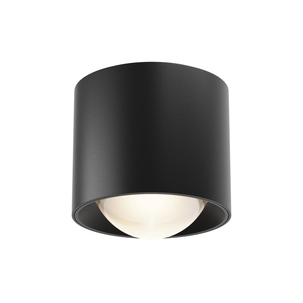 Faretto soffitto LENS LED 15W nero alluminio IP44 Maytoni