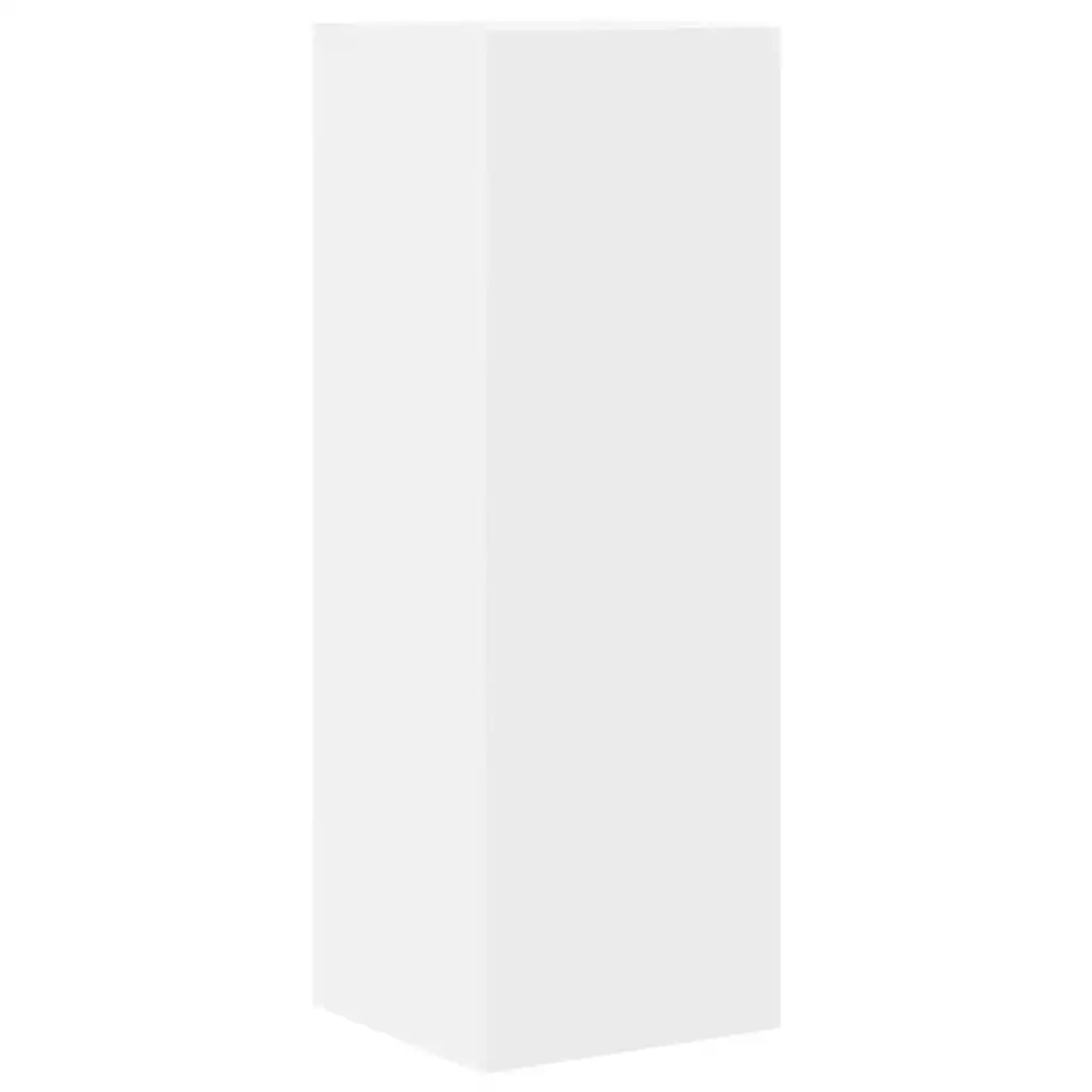 Set di Mobili Porta TV 5 pz Bianco in Legno Multistrato