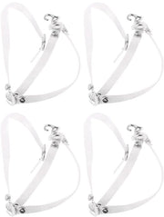 Accessori per scarpe - Cinture rimovibili - Antiscivolo - Cintura singola - Stabilità e comodità - Translucido - Accessori per scarpe - Ideali per tacchi alti - 2 paia